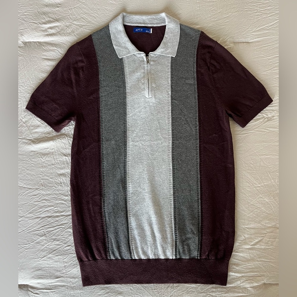 polo quarter zip up